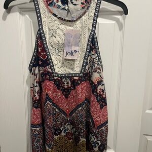 Jolt Women's Multicolor Bohemian Top